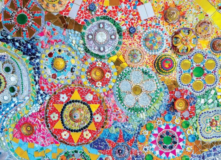 Produktbild: Puzzle 1000 Teile - Thailand Mosaic
