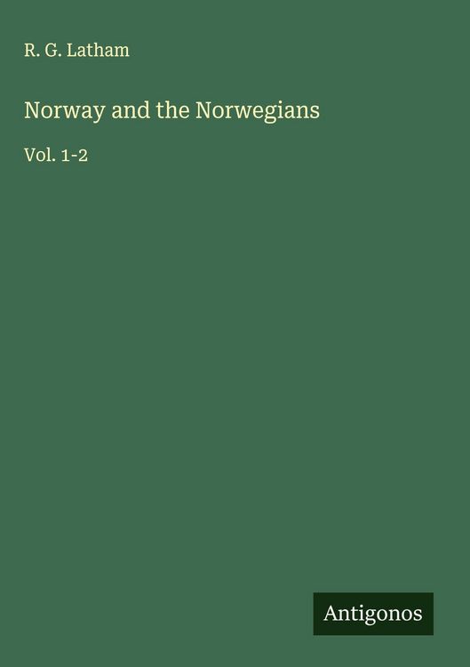 Produktbild: Norway and the Norwegians