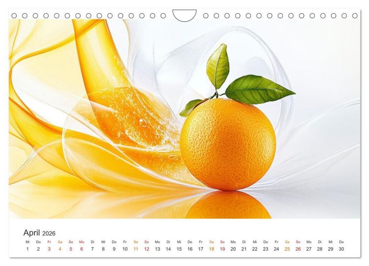 Produktbild: Gartenkalender - Symphonie aus Obst und Fantasie (Wandkalender 2026 DIN A4 quer), CALVENDO Monatskalender