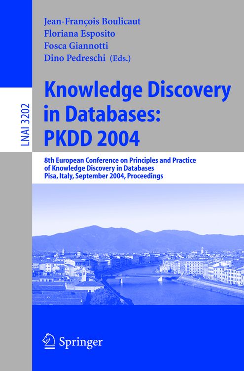 Produktbild: Knowledge Discovery in Databases: PKDD 2004