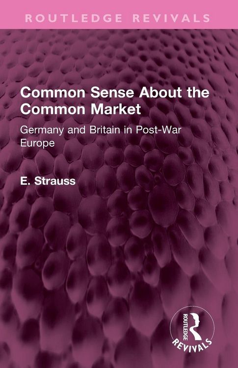 Produktbild: Common Sense About the Common Market