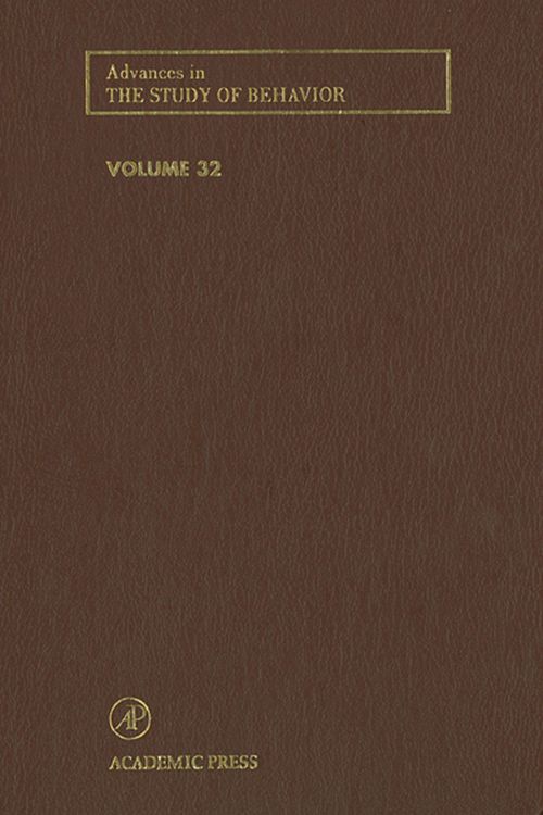Produktbild: Advances in the Study of Behavior