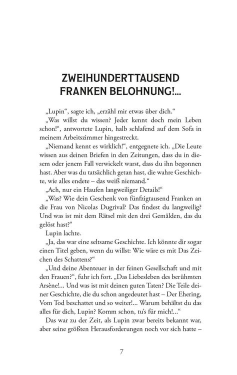 Produktbild: Die Gest&auml;ndnisse des Ars&egrave;ne Lupin. Gaunergeschichten. Maurice Leblanc