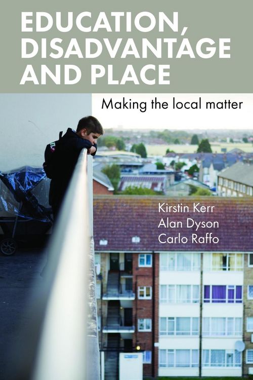 Produktbild: Education, Disadvantage and Place