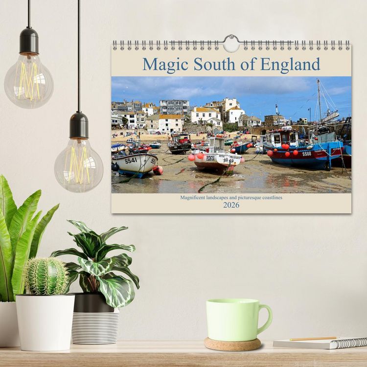 Produktbild: Magic South of England (Wall Calendar 2026 DIN A4 landscape), CALVENDO 12 Month Wall Calendar