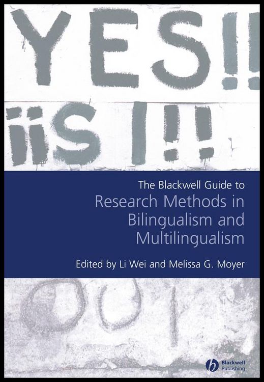 Produktbild: The Blackwell Guide to Research Methods in Bilingualism and Multilingualism