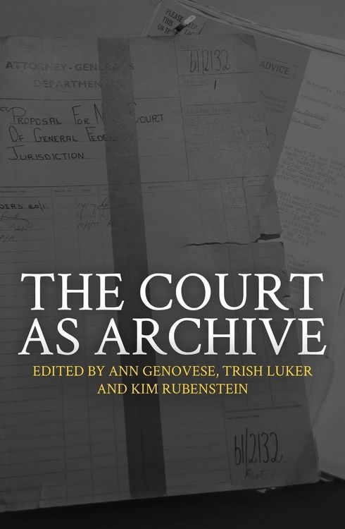 Produktbild: The Court as Archive