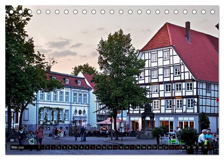 Produktbild: Hansestadt Soest (Tischkalender 2026 DIN A5 quer), CALVENDO Monatskalender