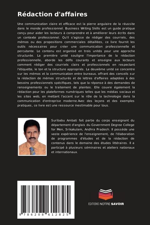 Produktbild: R&eacute;daction d'affaires