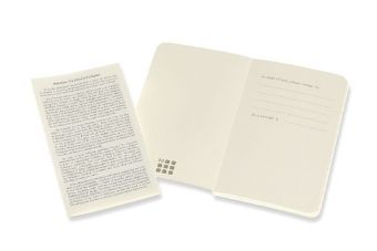 Produktbild: Moleskine Volant XS, 2er Set, Liniert, Soft Cover, Korallrot, Aquamarinblau
