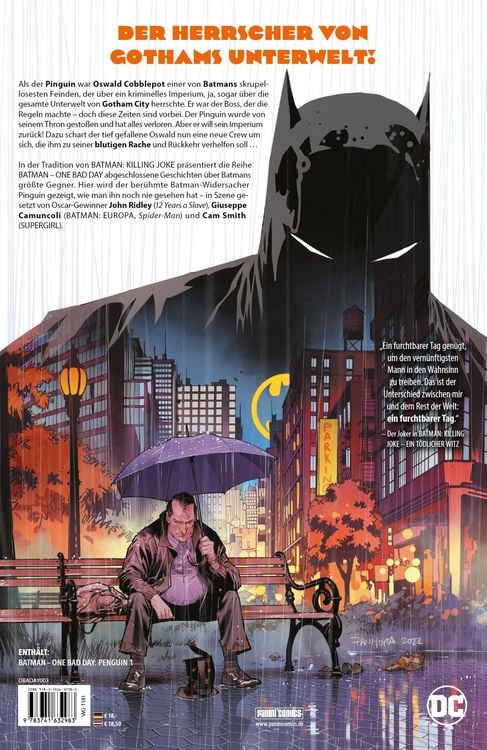 Produktbild: Batman - One Bad Day: Der Pinguin