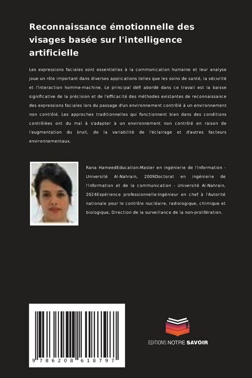 Produktbild: Reconnaissance &eacute;motionnelle des visages bas&eacute;e sur l'intelligence artificielle
