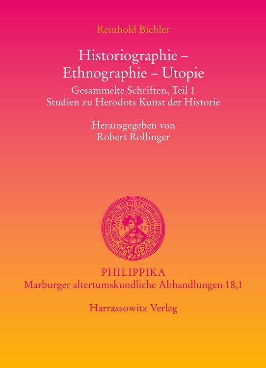 Produktbild: Historiographie - Ethnographie - Utopie. Gesammelte Schriften
