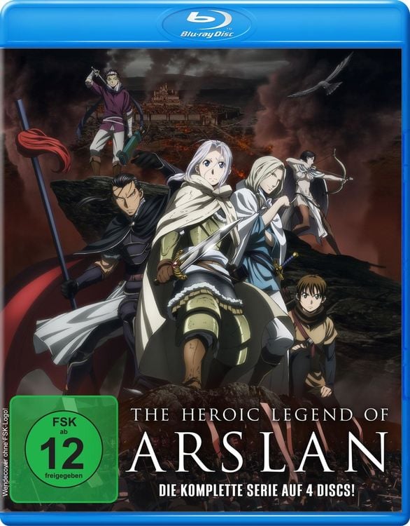 Produktbild: The Heroic Legend of Arslan: Die komplette Serie (Ep. 1-25) [4 BRs]