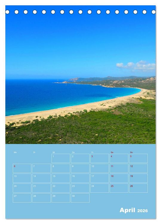 Produktbild: Fabelhaftes Korsika - Trauminsel im Mittelmeer (Tischkalender 2026 DIN A5 hoch), CALVENDO Monatskalender
