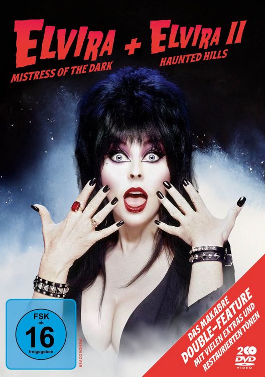 Produktbild: Elvira - Herrscherin der Dunkelheit (inkl. Elvira's Haunted Hills) [2 DVDs]