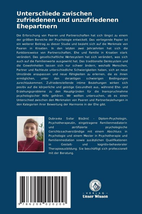 Produktbild: Unterschiede zwischen zufriedenen und unzufriedenen Ehepartnern