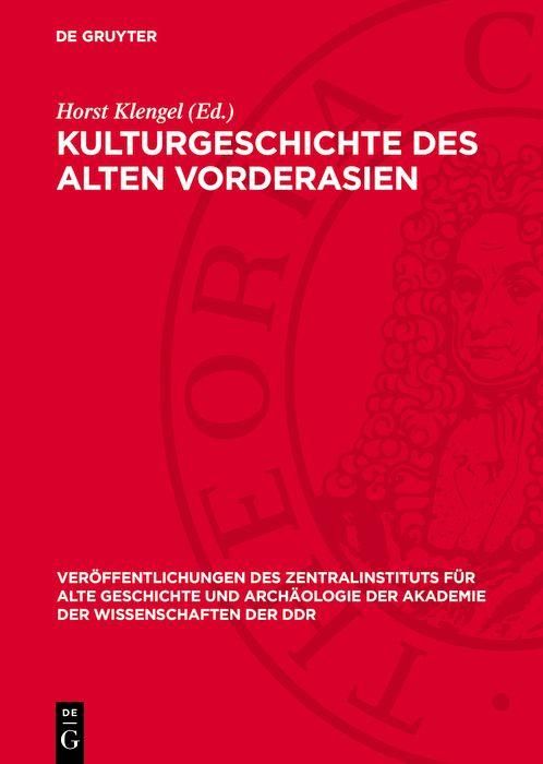 Produktbild: Kulturgeschichte des alten Vorderasien