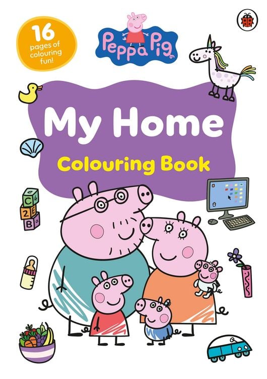 Produktbild: Peppa Pig: My Home Colouring Book