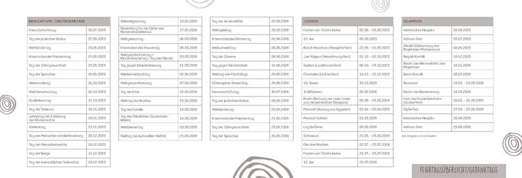 Produktbild: Der Kita-Tischkalender mit Herz (Juli 2025 &ndash; August 2026)