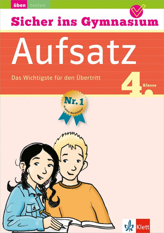 Produktbild: Klett Sicher ins Gymnasium Aufsatz 4. Klasse