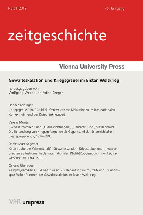 Produktbild: Gewalteskalation und Kriegsgr&auml;uel im Ersten Weltkrieg