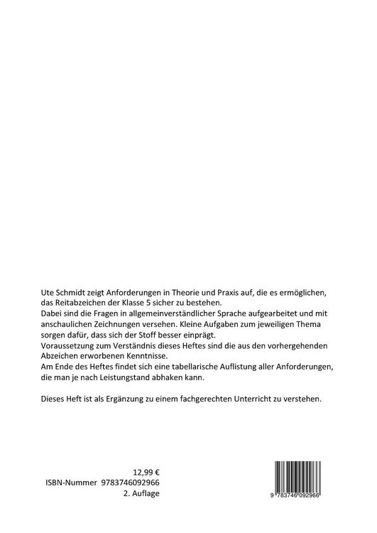 Produktbild: Reitabzeichen 5