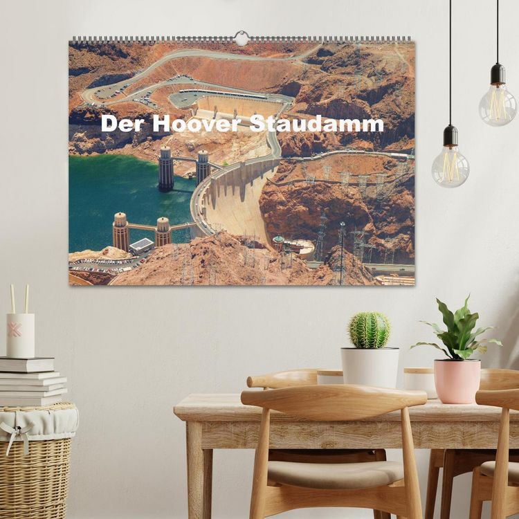 Produktbild: Der Hoover Staudamm (Wandkalender 2026 DIN A2 quer), CALVENDO Monatskalender