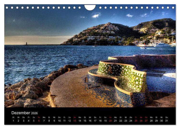 Produktbild: Mallorca 2026 - Einblicke (Wandkalender 2026 DIN A4 quer), CALVENDO Monatskalender