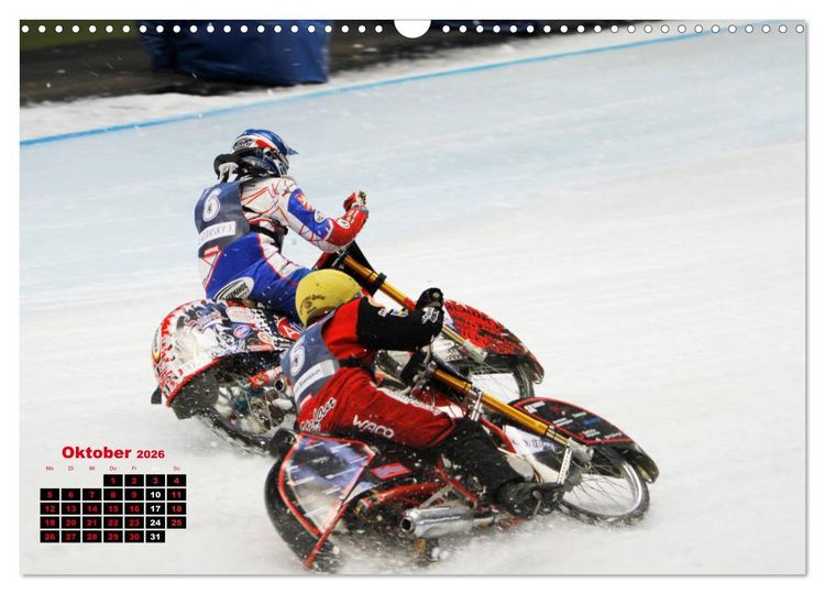 Produktbild: Ice Speedway (Wandkalender 2026 DIN A3 quer), CALVENDO Monatskalender