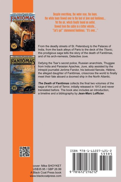 Produktbild: The Death of Fantomas