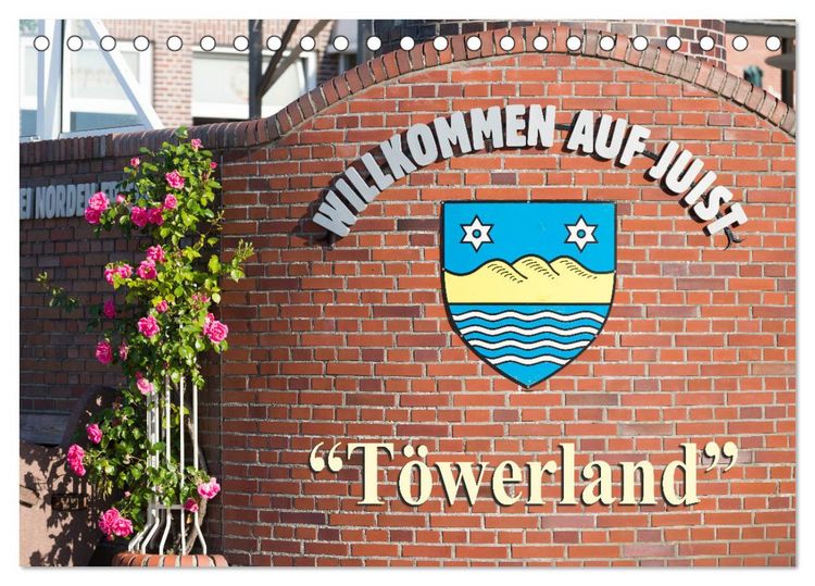 Produktbild: "T&ouml;werland" Juist (Tischkalender 2026 DIN A5 quer), CALVENDO Monatskalender