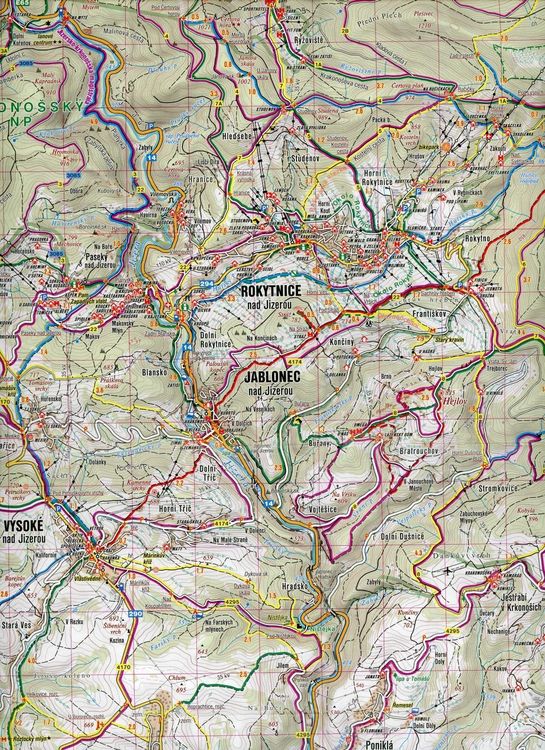 Produktbild: Krkono&scaron;e / Riesengebirge (Wander - Radkarte 1:40.000)