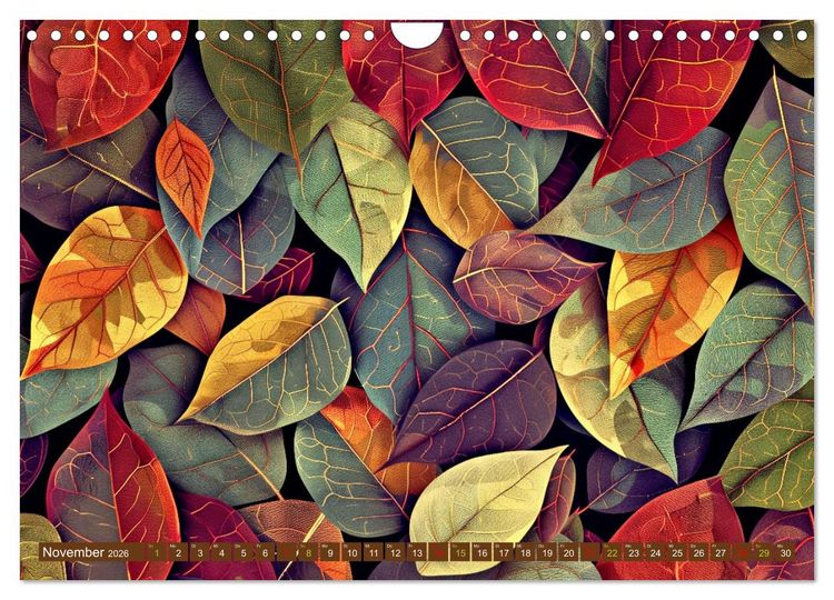 Produktbild: Patchwork - Farben und Formen (Wandkalender 2026 DIN A4 quer), CALVENDO Monatskalender