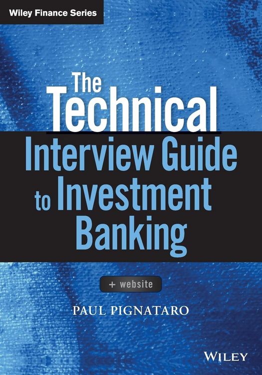 Produktbild: The Technical Interview Guide to Investment Banking