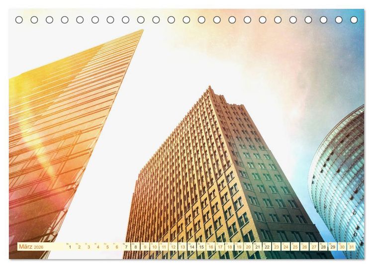 Produktbild: Berlin megacool (Tischkalender 2026 DIN A5 quer), CALVENDO Monatskalender