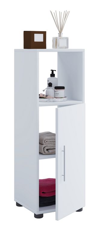 Produktbild: Holz Badm&ouml;bel Midischrank Badschrank Bad Flandu