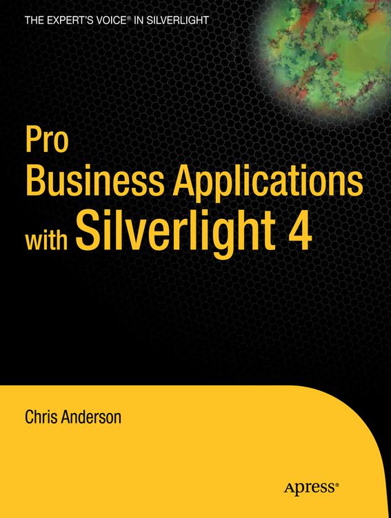 Produktbild: Pro Business Applications with Silverlight 4