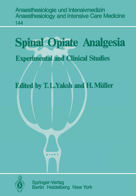 Produktbild: Spinal Opiate Analgesia