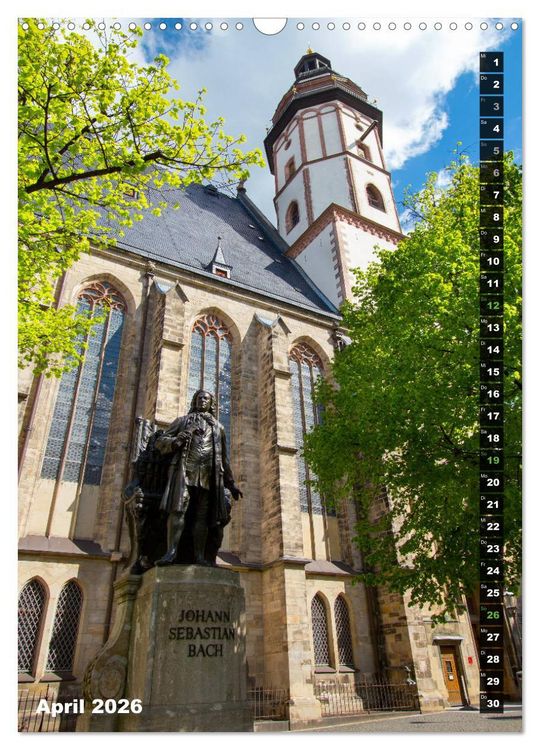 Produktbild: Mein Leipzig (Wandkalender 2026 DIN A3 hoch), CALVENDO Monatskalender