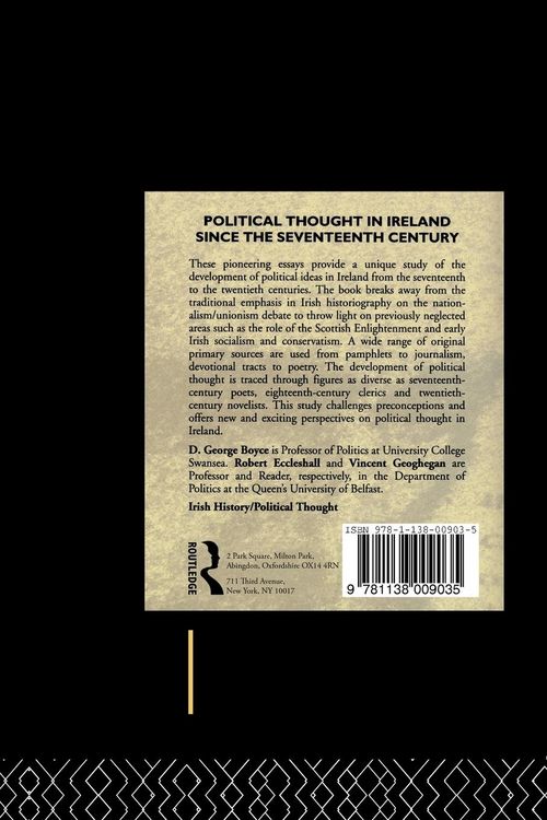 Produktbild: Political Thought in Ireland Since the Seventeenth Century