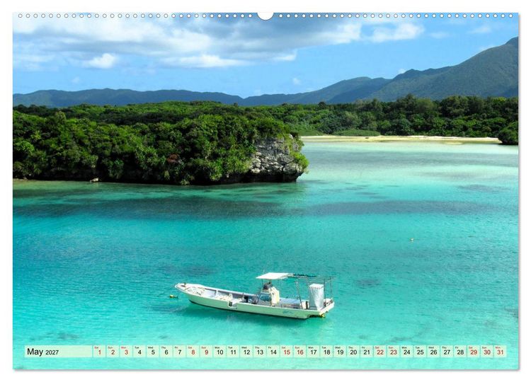Produktbild: Okinawa Islands (High Quality Premium Wall Calendar 2027 DIN A2 landscape),CALVENDO 12 Month Wall Calendar