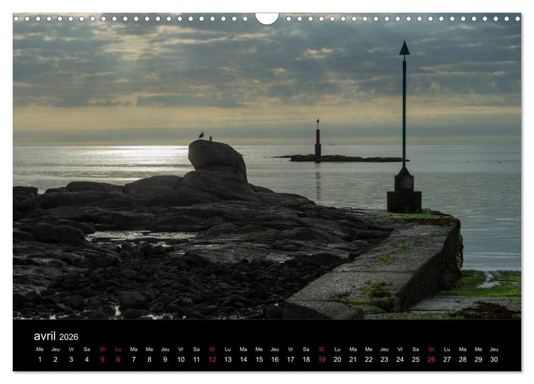 Produktbild: Barfleur Un port normand sur la Manche (Calendrier mural 2026 DIN A3 vertical), CALVENDO calendrier mensuel
