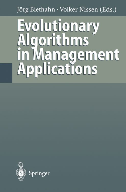 Produktbild: Evolutionary Algorithms in Management Applications