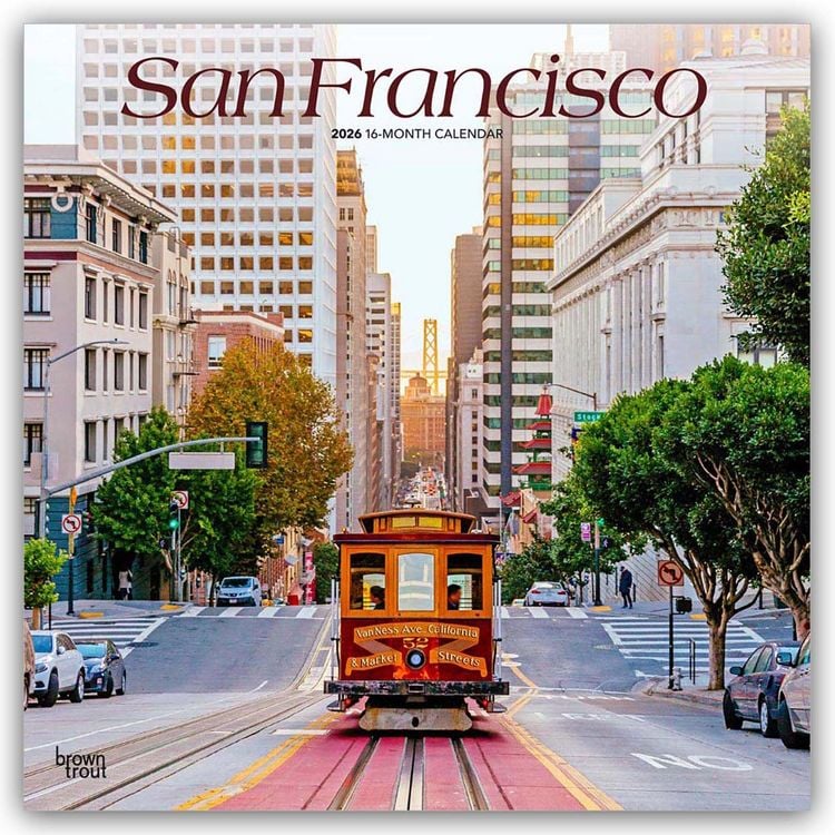 Produktbild: San Francisco 2026 – 16-Monatskalender