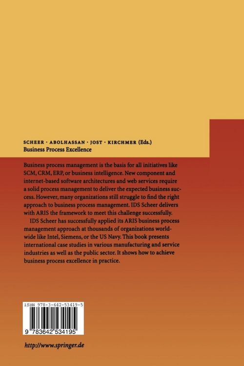 Produktbild: Business Process Excellence