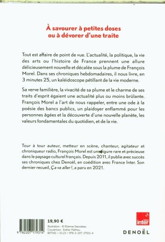 Produktbild: 3 minutes 25 de bonheur : chroniques 2021-2023
