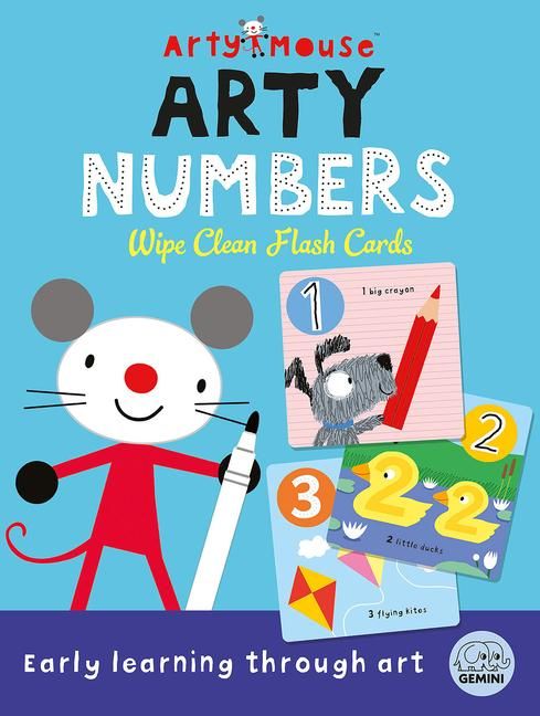 Produktbild: Arty Mouse Numbers Wipe Clean Flash Cards