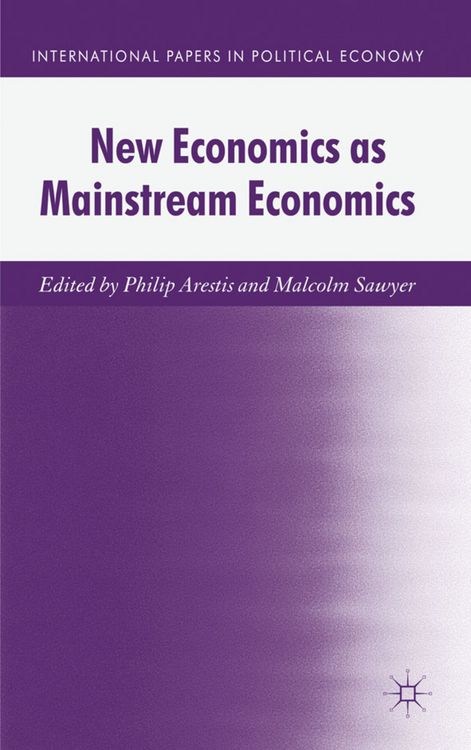 Produktbild: New Economics as Mainstream Economics