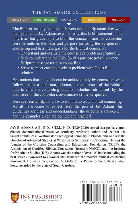 Produktbild: The Use of Scripture in Counseling